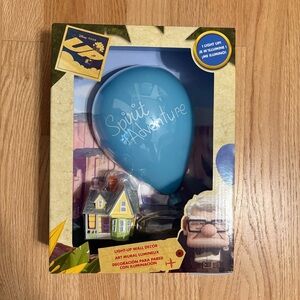 Disney Spirit of Adventure Light-Up Wall Decor NEW Parks Up Carl Dug Balloon